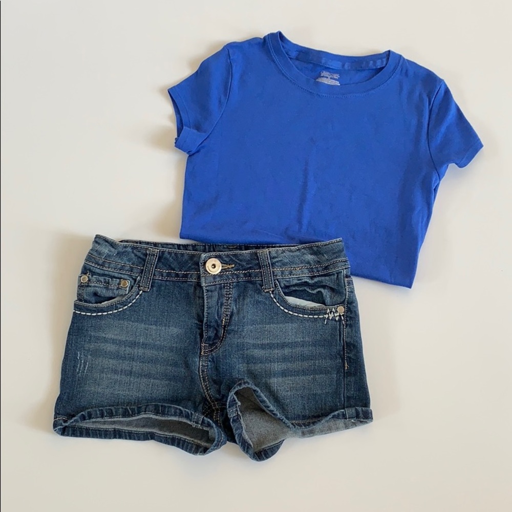 Girls Cherokee Shorts and Top SZ L